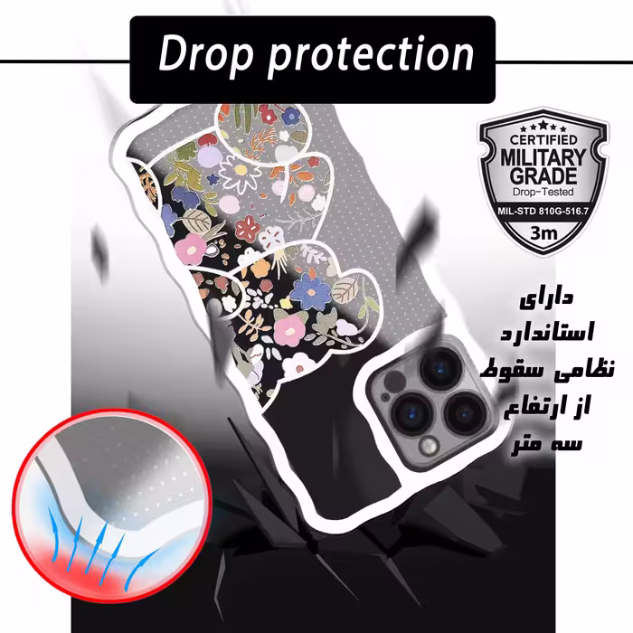 کاور کینگ پاور مدل khersmojdar مناسب برای گوشی موبایل اپل IPhone 13 pro