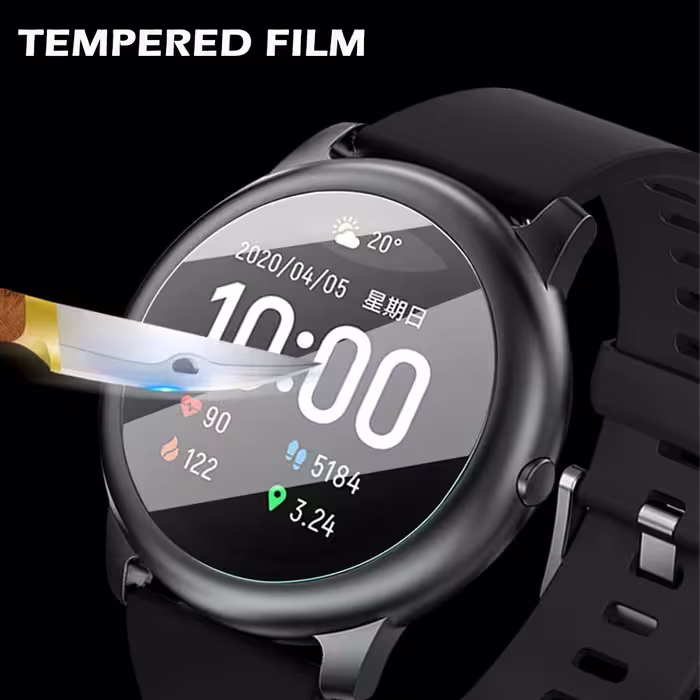 محافظ صفحه نمایش لاین مدل RB007 مناسب برای ساعت هوشمند شیایومی Smart Watch Haylou Solar LS05 بسته دو عددی