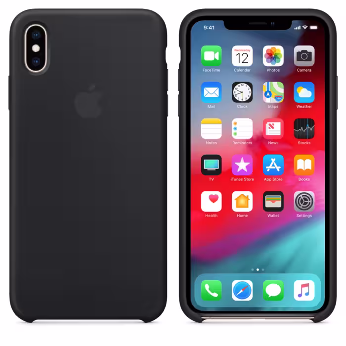 کاور مدل Silk مناسب برای گوشی موبایل اپل IPhone XS Max به همراه بند اپل واچ 38/40 میلی متری و کاور کیس اپل ایرپاد