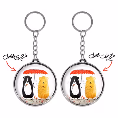 جاکلیدی خندالو طرح موش مدل دوطرفه کد 52285228