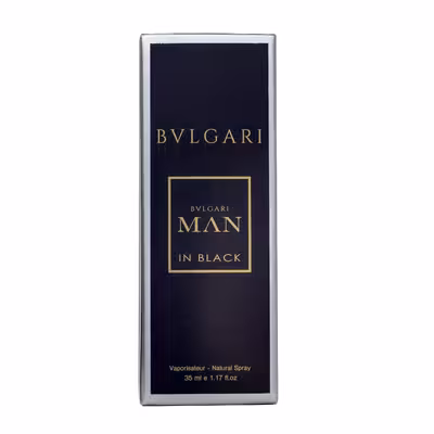 عطر جیبی مردانه پرستیژ مدل Bvlgari Man In Black  حجم 35 میلی لیتر