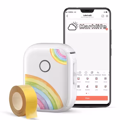 پرینتر لیبل زن مدل Marklife P12