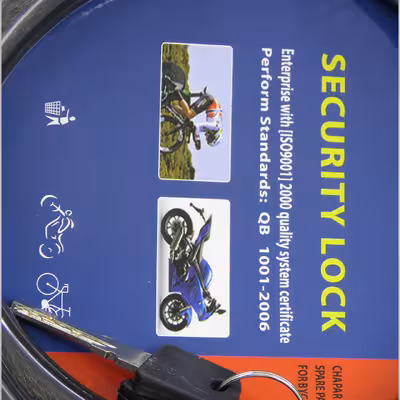 قفل دوچرخه کد 18.1500