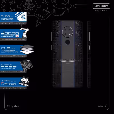 برچسب پوششی ماهوت مدل Chrysler-FullSkin مناسب برای گوشی موبایل نوکیا 7.2