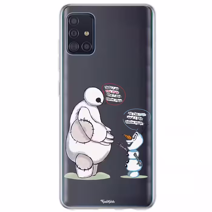 کاور طرح Olaf &amp; Baymax مناسب برای گوشی موبایل سامسونگ Galaxy A51 