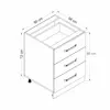کابینت آشپزخانه مدل RO-D-60 cm