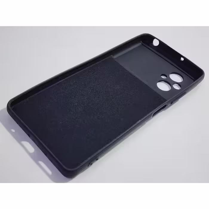 کاور مدل silicon مناسب برای گوشی موبایل شیائومی Poco M5 به همراه محافظ صفحه