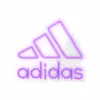 چراغ دیواری نئون دیزاین طرح Adidas-Text_PR