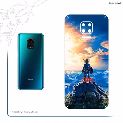 برچسب پوششی ماهوت مدل Legend of Zelda Game Series مناسب برای گوشی موبایل شیائومی Redmi Note 9S