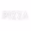 چراغ دیواری نئون دیزاین طرح Pizza-Text_WHT