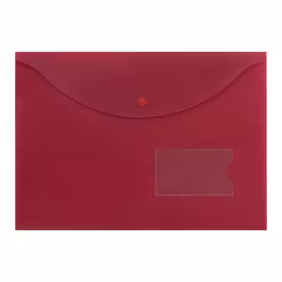 پوشه دکمه دار پاپکو مدل بیزنس - A4-116BM بسته 36 عددی