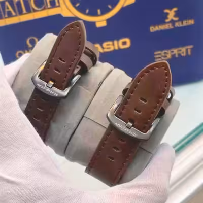 ست ساعت مچی عقربه ای زنانه و مردانه  مدل کنتوری کد 1