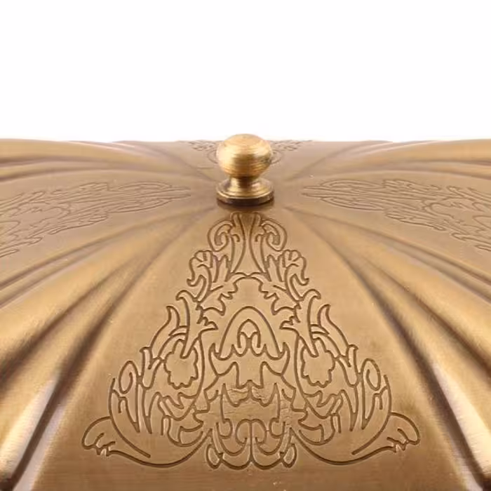 ست سطل و جای دستمال کاغذی مدل bA1610shgh به همراه آجیل خوری و قاشق