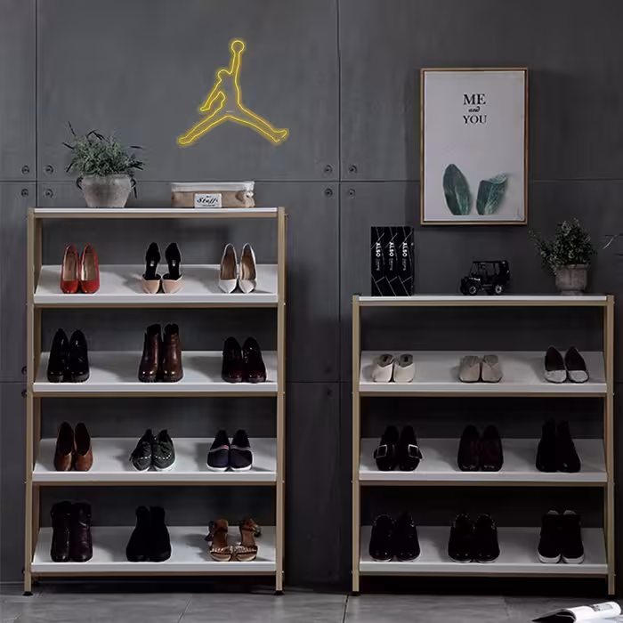 چراغ دیواری نئون دیزاین طرح Jordan_YL