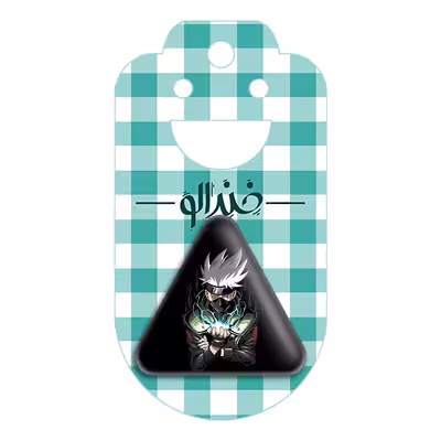 پیکسل خندالو طرح کاکاشی هاتاکه انیمه ناروتو مدل مثلثی کد 11253