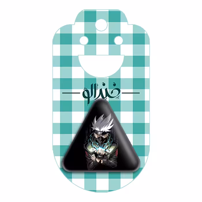 پیکسل خندالو طرح کاکاشی هاتاکه انیمه ناروتو مدل مثلثی کد 11253