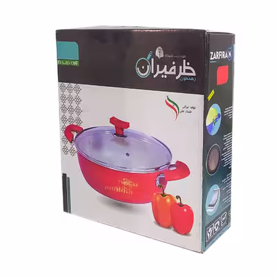 تابه ظرفیران رهنمون مدل رزیتا کد WD6 سایز 26