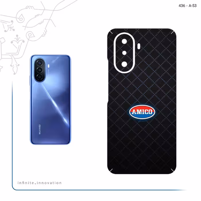 برچسب پوششی ماهوت مدل AMICO مناسب برای گوشی موبایل هوآوی Nova Y70 Plus
