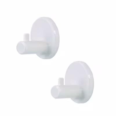 آویزحوله مدل چسبی طرح دایره بسته 2 عددی