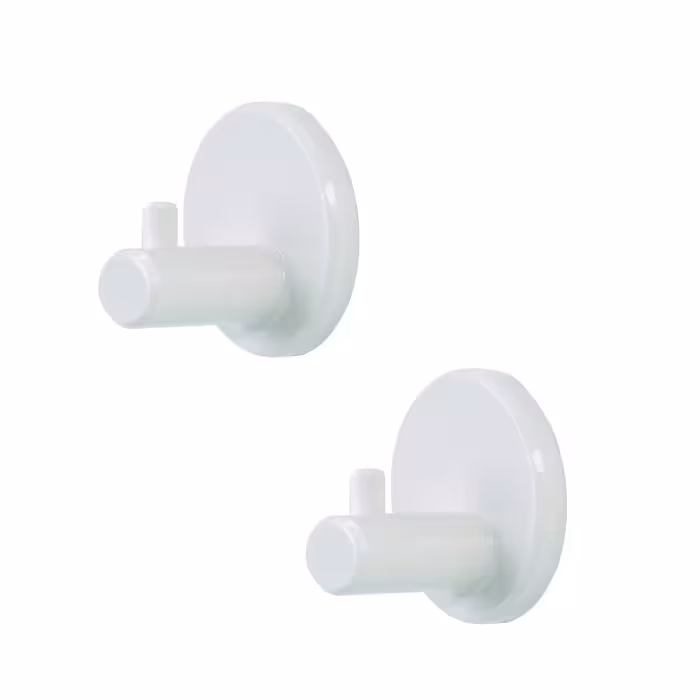 آویزحوله مدل چسبی طرح دایره بسته 2 عددی