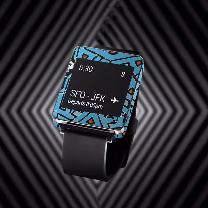برچسب ماهوت طرح Iran Tile7 مناسب برای ساعت هوشمند ال جی G Watch