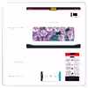 برچسب پوششی ماهوت مدل Purple-Flower مناسب برای تبلت اپل iPad Pro 12.9 (GEN 3) 2018 A1983