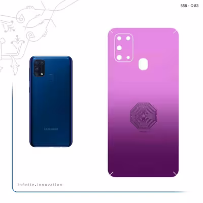 برچسب پوششی ماهوت مدل Minimal Maze مناسب برای گوشی موبایل سامسونگ Galaxy M31