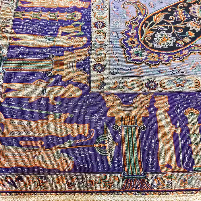 رومیزی ترمه صفائی کد 18