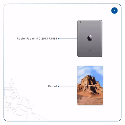 برچسب پوششی ماهوت مدل Kaloot مناسب برای تبلت اپل iPad mini 2 2013 A1491