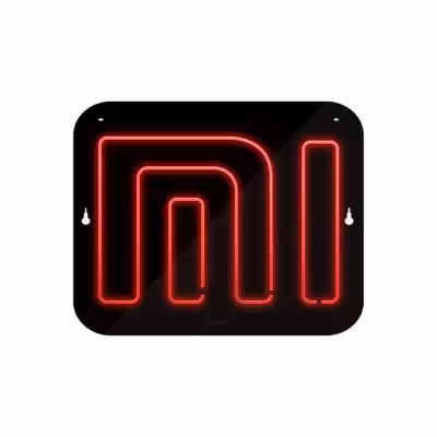 چراغ دیواری نئون دیزاین مدل Xiaomi-BL_RD
