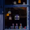 چراغ دیواری نئون دیزاین طرح Gift-Box_BL