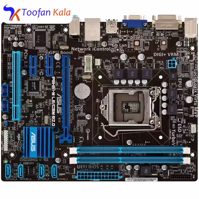مادربرد ایسوس مدل P8H61-M LE/CSM   ASUS   P8H61-M LE/CSM Motherboard