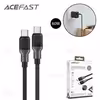 کابل Type-C به Type-C ایس فست ACEFAST C10-03 طول 1.2 متر توان 60 وات