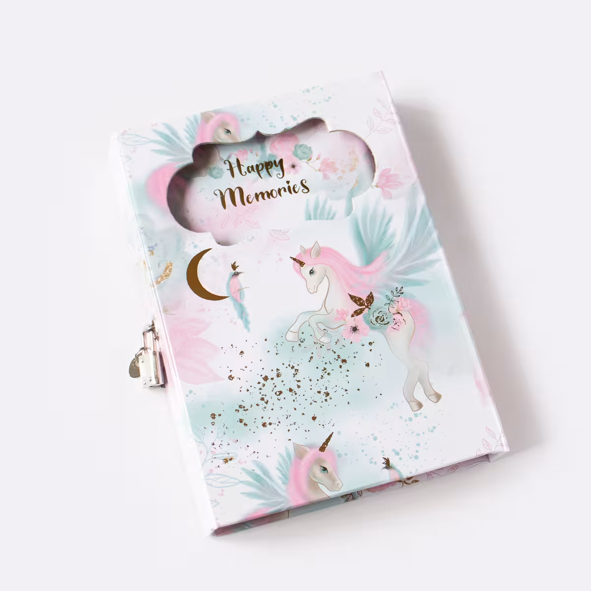 دفتر خاطرات قفل دار یونیکورن