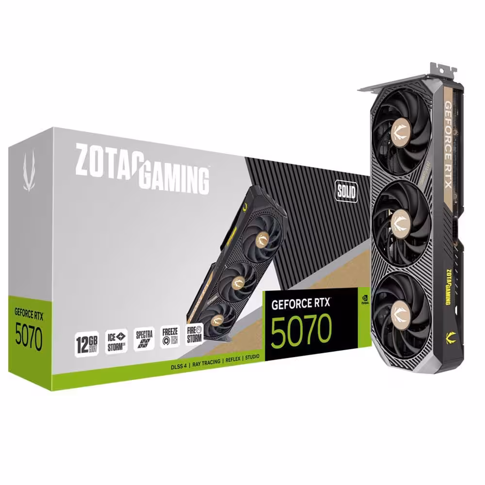 کارت گرافیک زوتک ZOTAC RTX 5070 SOLID 12GB