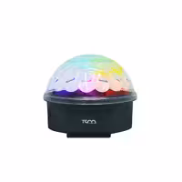 توپ نوری (لایت بال) هوشمند تسکو مدل TBALL 01 (9 LED رنگی RGB، حساس به صدا، چرخش خودکار)