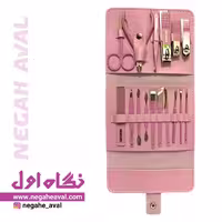 ست مانیکور و پدیکور 16 عددی KOTON Germany رنگ صورتی
