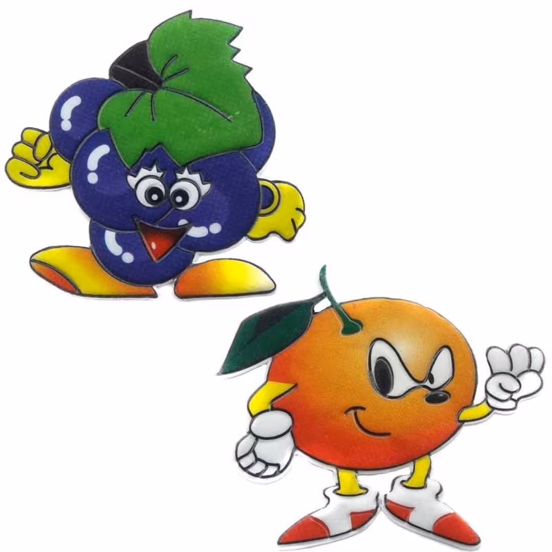 استیکر پارچه و لباس مدل ST65 بسته 2 عددی