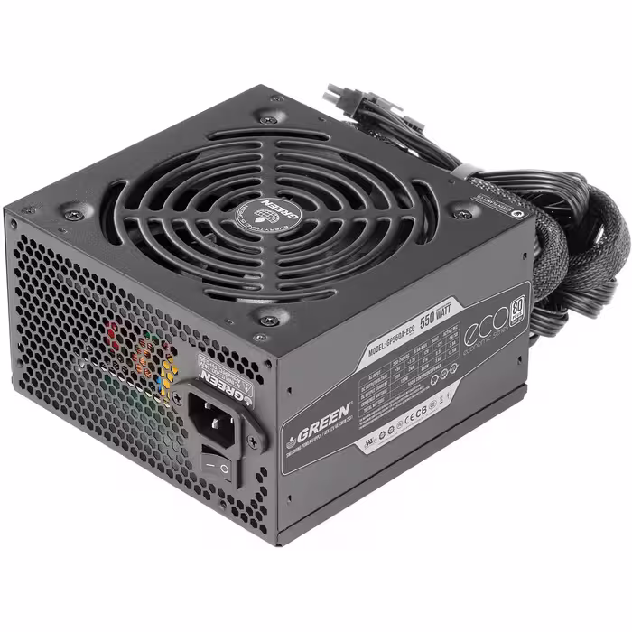 منبع تغذیه کامپیوتر گرین مدل GP550A-ECO توان 550 وات