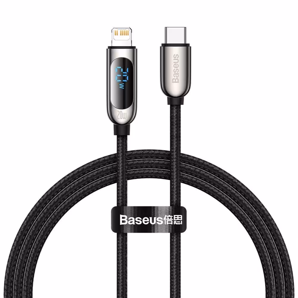 کابل تبدیل لایتنینگ به USB C باسئوس مدل CATLSK-01 طول 1 متر