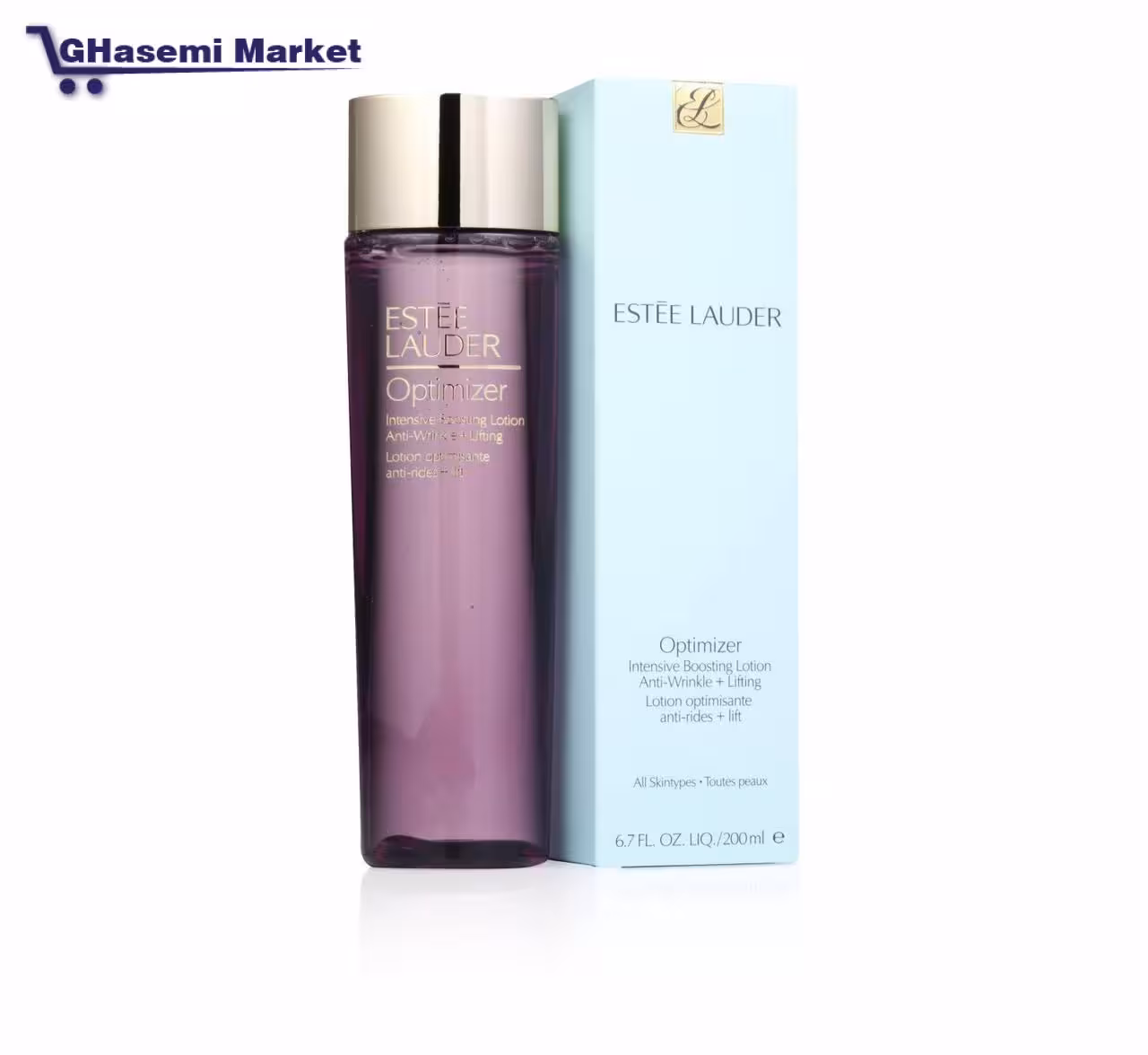 تونر درمانی آبرسان استی لادر ضدچروک و لیفت کننده انواع پوست Estée Lauder Optimizer 200ml Estée Lauder Optimizer Intensive Boosting Lotion Anti