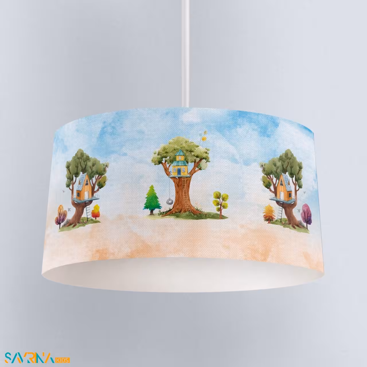 لوستر بچگانه طرح کلبه درختی کد A2742