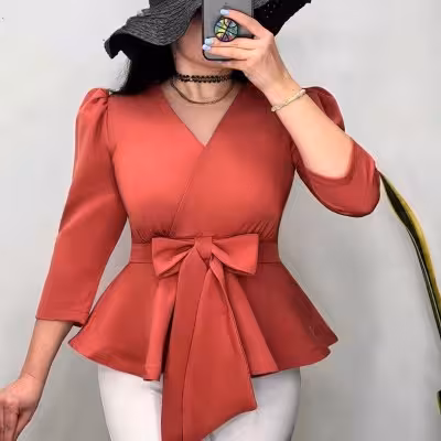 مانتو شلوار زنانه مدل نام : شومیز پگاه عیداااانه