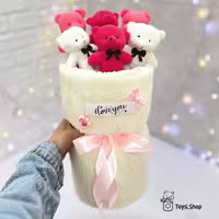 بوکت خرسی سرخابی ولنتاین