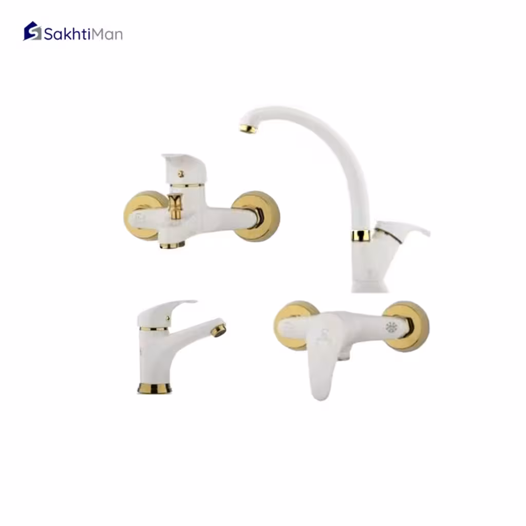 ست شیرآلات گلپایگان مدل ساحل