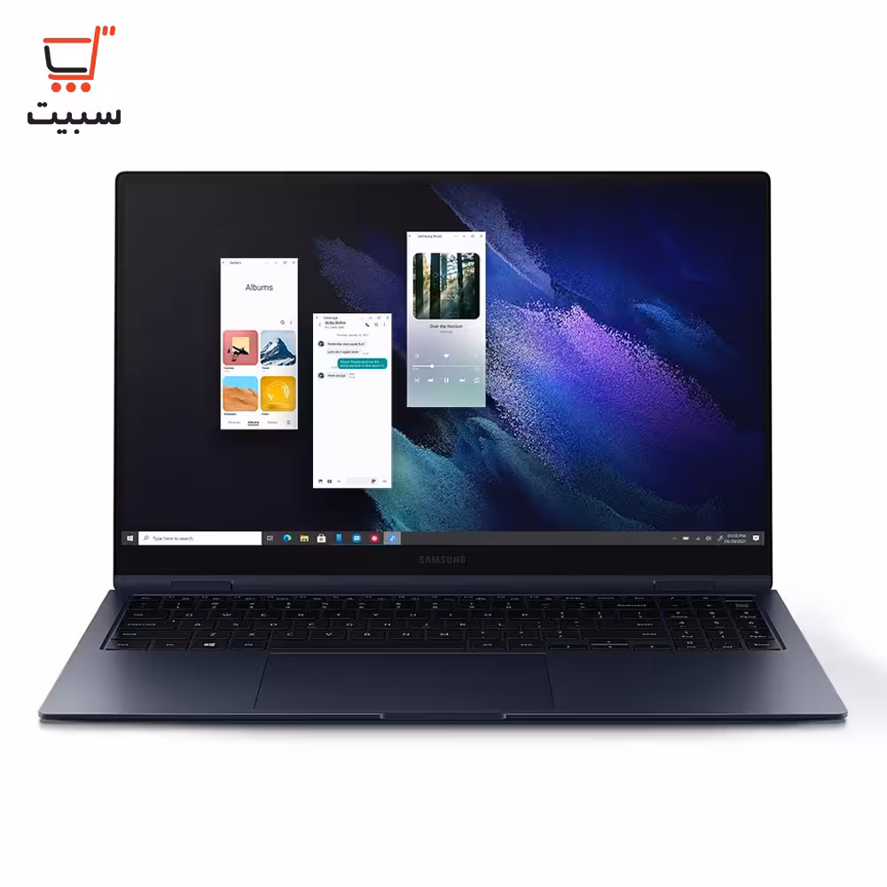 لپ تاپ 13.3 اینچی لمسی سامسونگ مدل Galaxy Book Pro 360   ویندوز 11 اورجینال