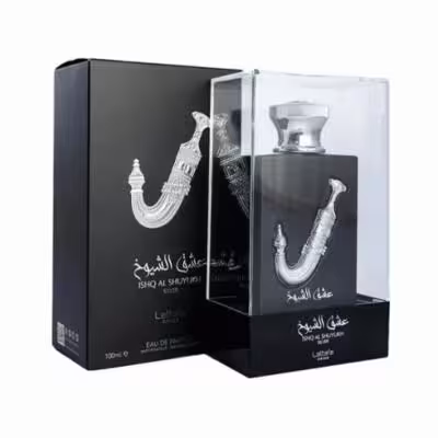 ادو پرفیوم زنانه مردانه لطافه مدل عشق الشیوخ سیلور