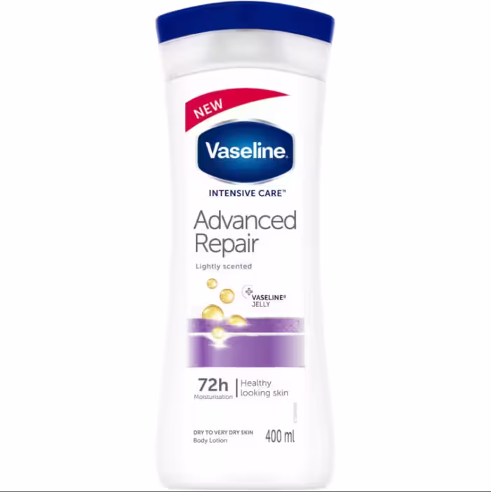 لوسیون بدن پوست خیلی خشک وازلین Vaseline Advanced Repair حجم 400 میلی لیتر