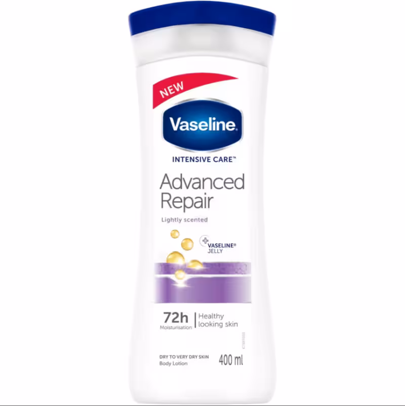 لوسیون بدن پوست خیلی خشک وازلین Vaseline Advanced Repair حجم 400 میلی لیتر