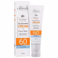 کرم ضد افتاب فیوژن واتر SPF60 انواع پوست ثمین